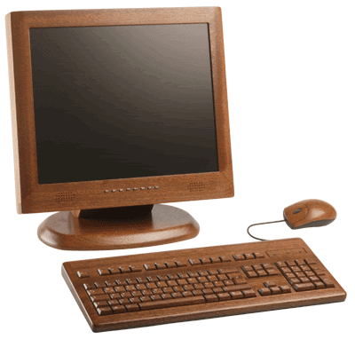 wooden computing