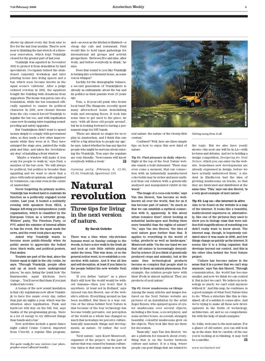 Amsterdam Weekly on Next Nature