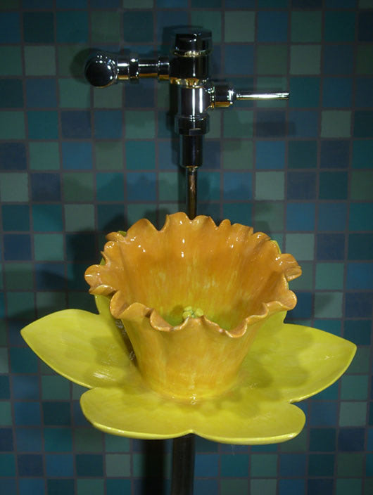 urinoir flower