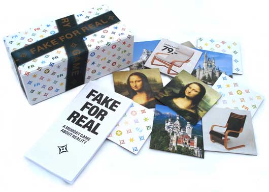 Fake for Real Memory Game - package shot