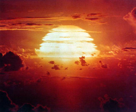atomic sunset