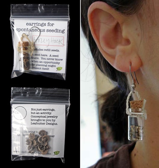 earrings for spontaneous seeding