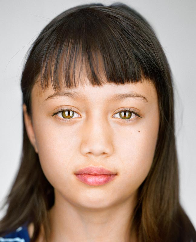 Lula Newman, 7, New York, New York Self-ID: Chinese, Indonesian, German, Polish, Welsh Census Boxes Checked: white/Chinese/other Asian