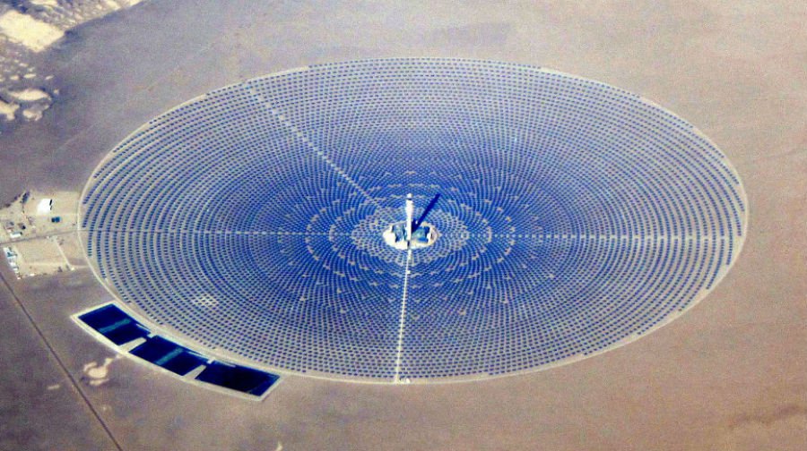 The Crescent Dunes Solar Energy Project, Nevada, US