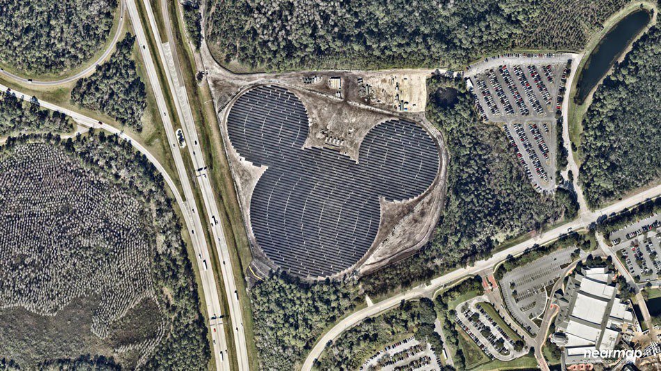Disney Solar Farm, Florida, US (Nearmap)
