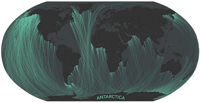 antartica horizon map 