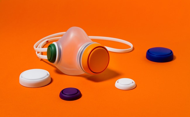 Danish design studio Kilo created an air pollution mask suitable for kids aged 6 and up.