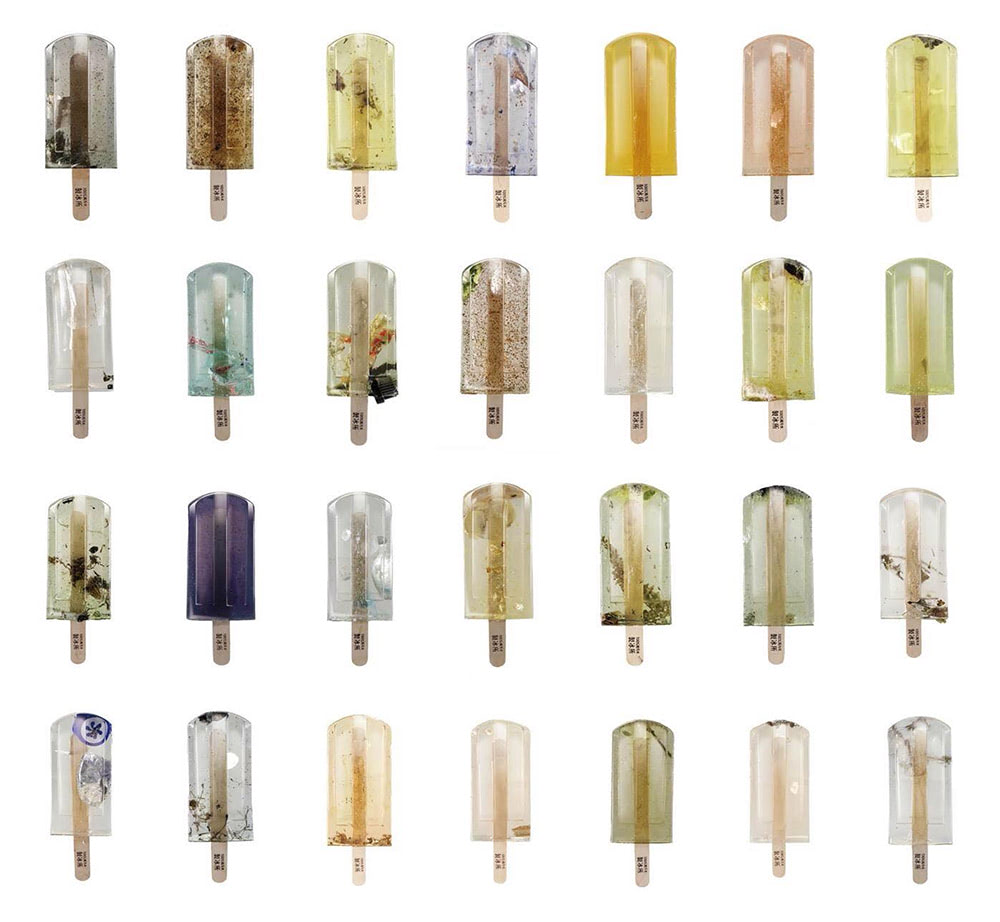 Polluted Water Popsicles