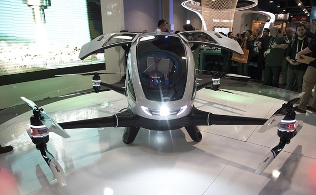 Meet the self-flying drone taxi in Dubai