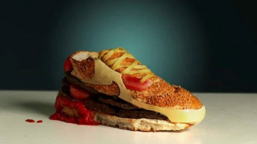 Visual of Hamburger sneaker