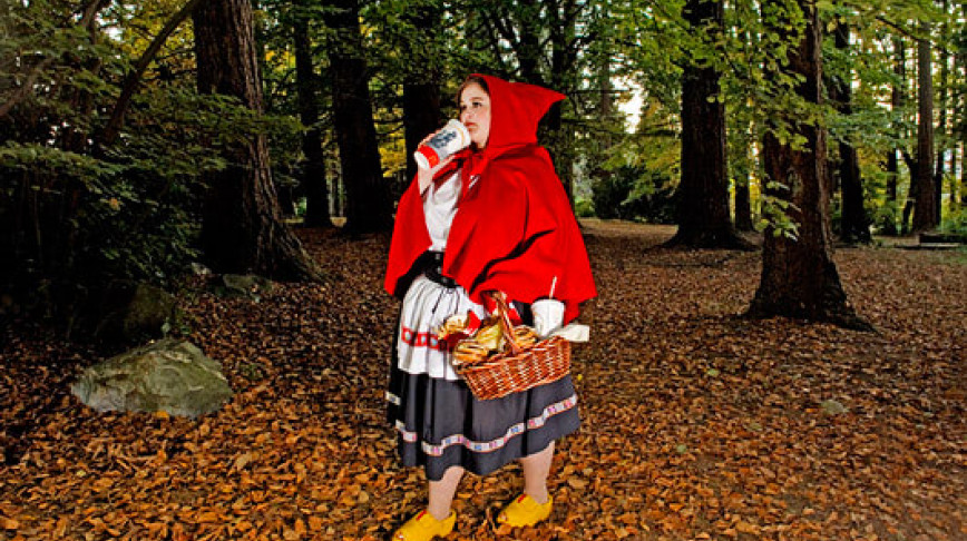 Visual of Not so Little Red Ridinghood
