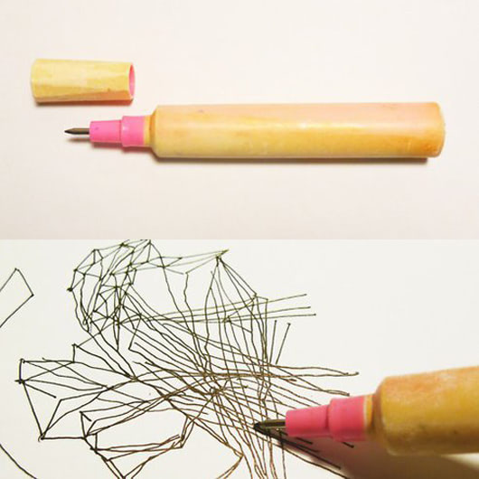 Visual of A Second Life for Rescued Plastic Pens