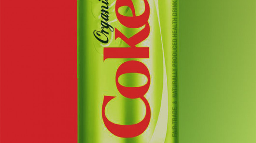 Visual of Coca-Cola embraces Organic Coke?