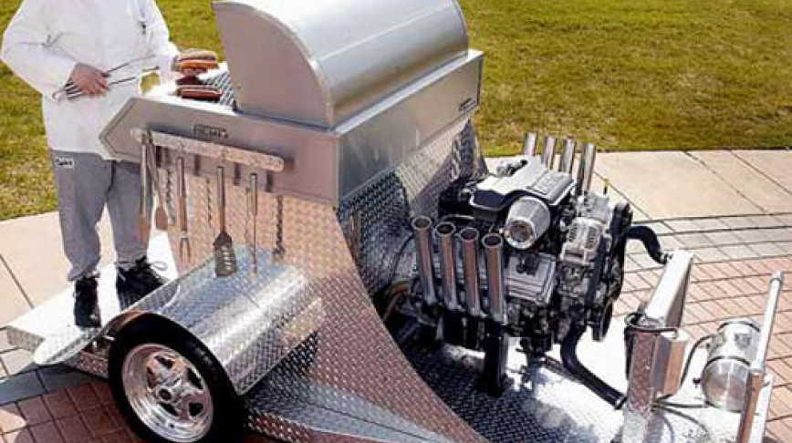 Visual of Jet Powered Barbecue