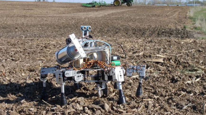 Visual of Let the Robotic Farmers feed the World