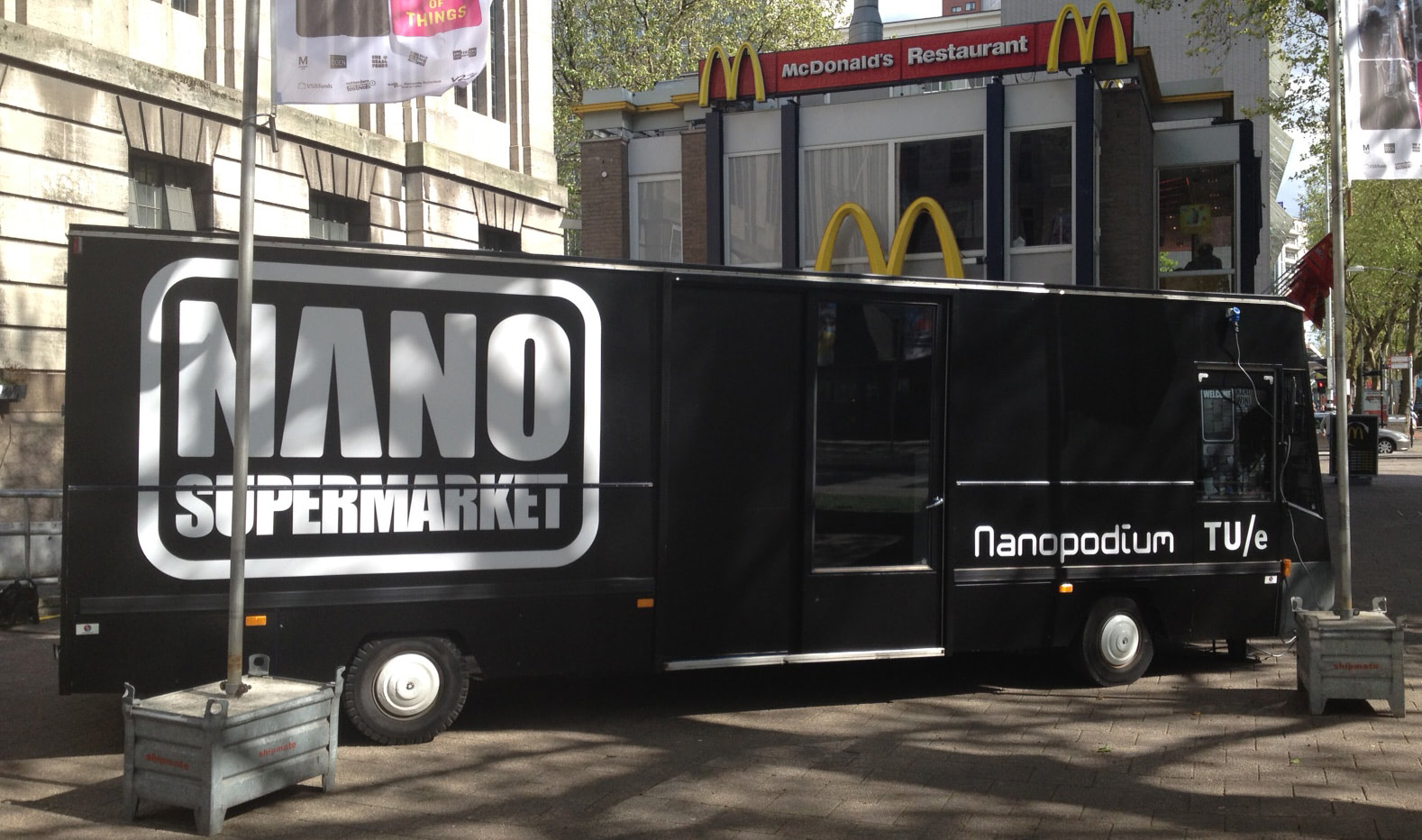 Visual of NANO Supermarket in Rotterdam