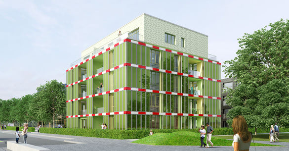 Visual of Building Grows Its Own Energy from an Algae-Farming Facade