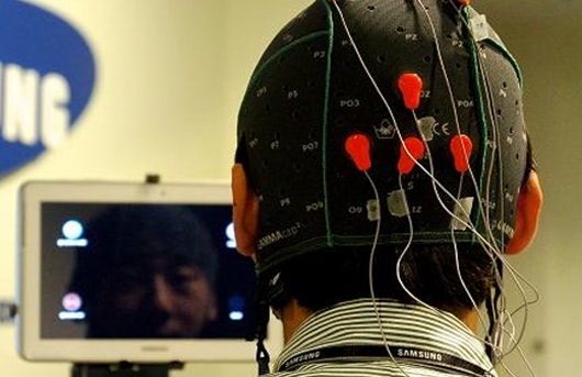Visual of Control Your Mobile Phone or Tablet Directly from Your Brain
