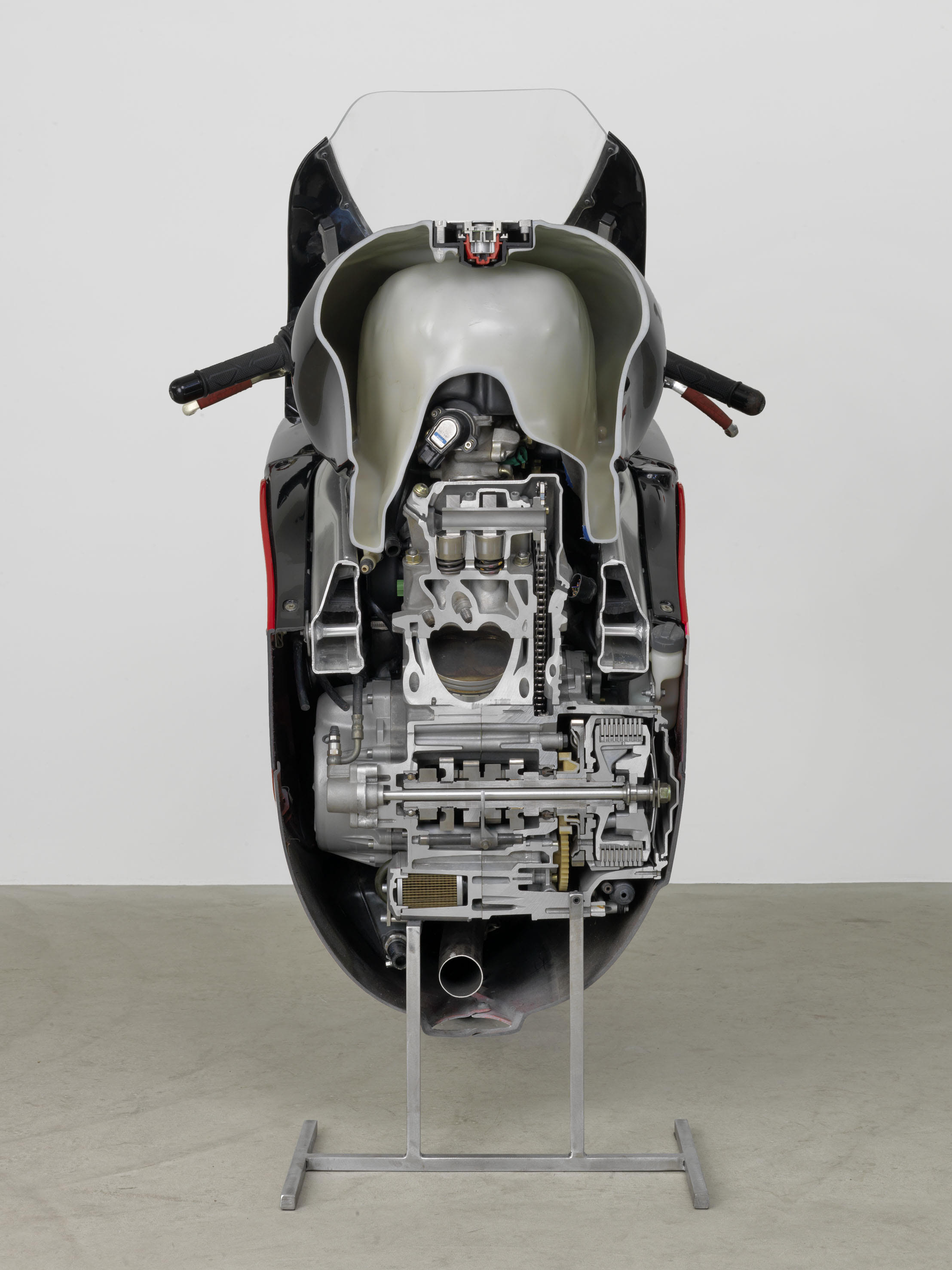 Visual of Dissected Motorcycle