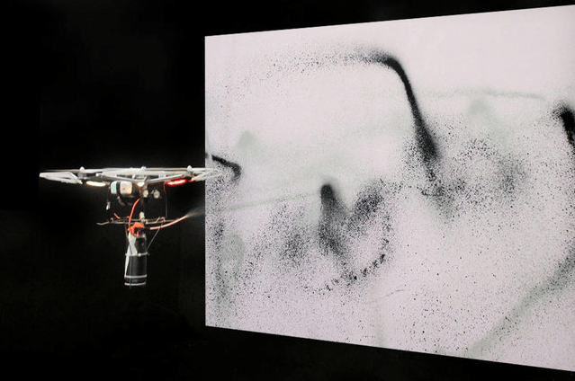 Visual of Graffiti Drones