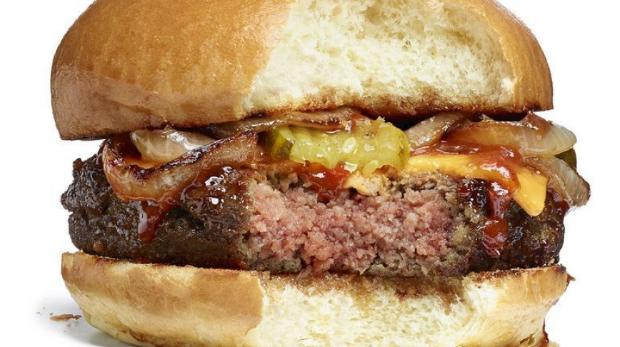 Visual of Veggie Burger That Bleeds Like Real Meat