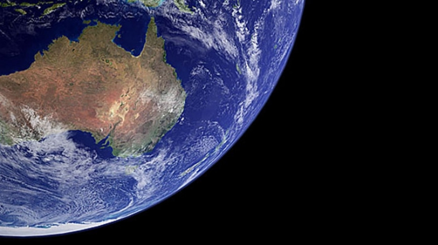 Visual of Australia Moves Too Fast for GPS