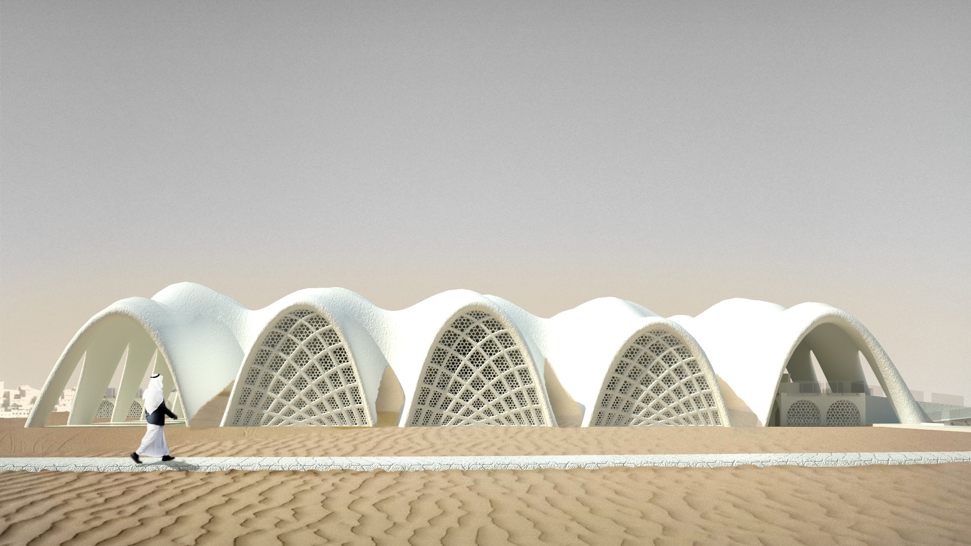 Visual of No-Waste Architecture From Seawater