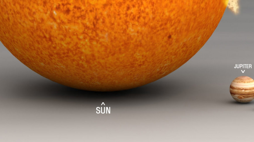 Visual of Earth Next to the Sun Makes Us Modest