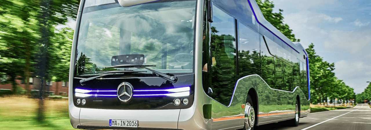 Visual of The First Self-Driving City Coach