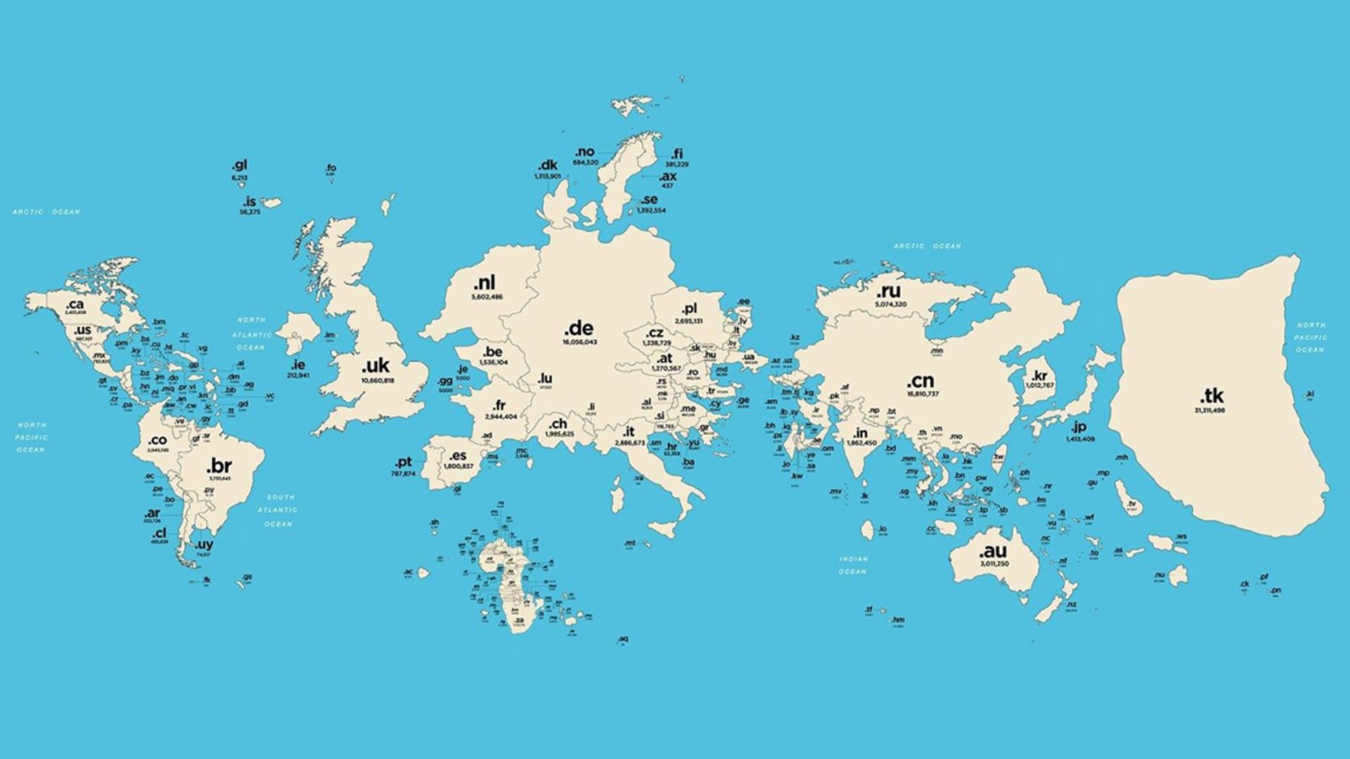 Visual of Mapping the Online World