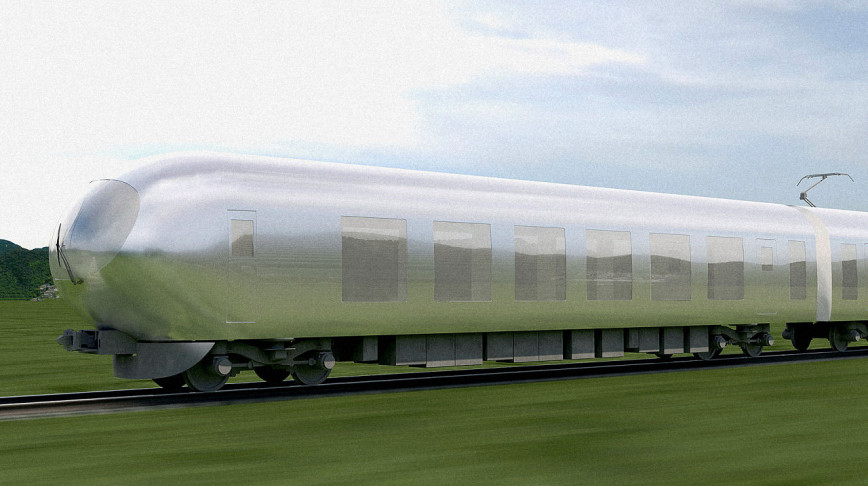 Visual of The World's First Invisible Train
