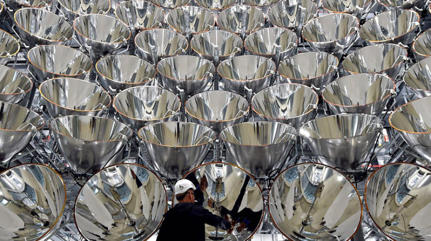 Visual of Artificial Sun Tested in Germany