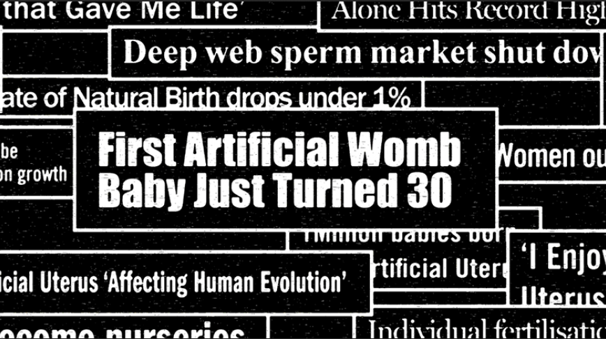 Visual of Ectogenesis, Artificial Womb, Human Egg?