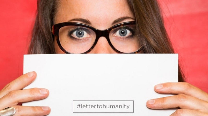 Visual of Letter to Humanity in 25 Languages, Plus One!