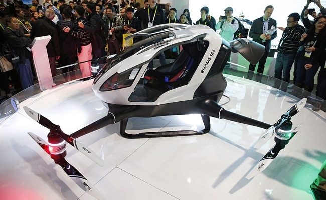 Visual of The Self-Flying Taxi Drone