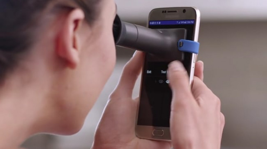 Visual of Your Smartphone Is Your New Eye Doctor