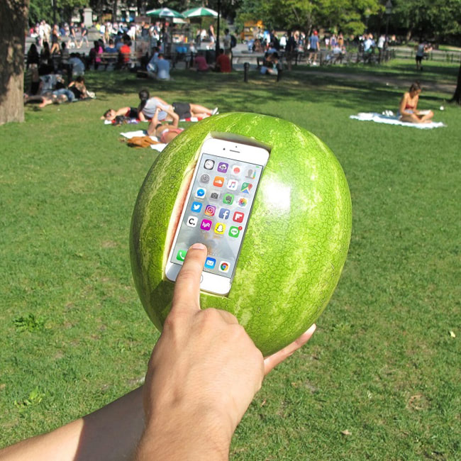 Visual of Protect Your Phone With a Watermelon