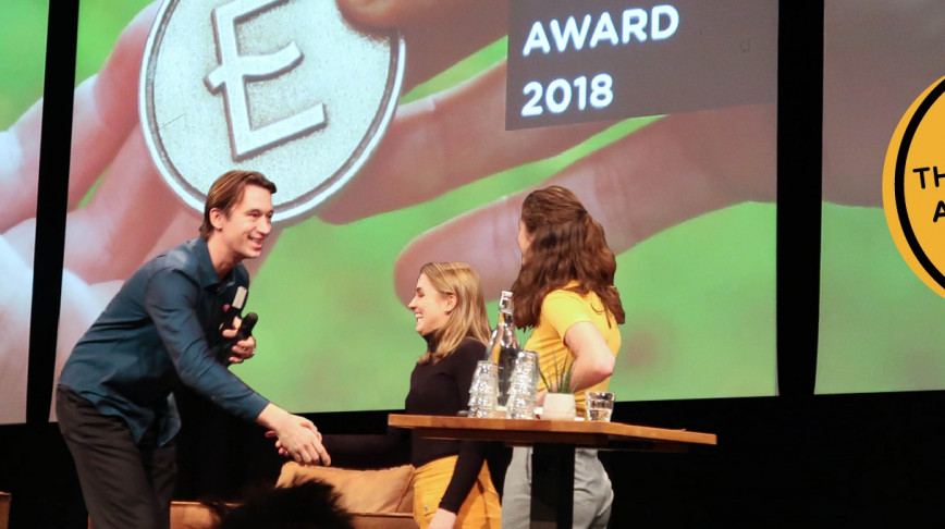 Visual of Elzelinde van Doleweerd wins the ECO Coin Award 2018