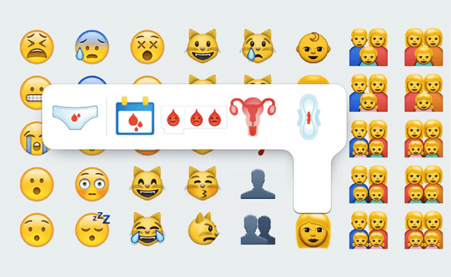 Visual of Period emoji could smash the stigma surrounding menstruation