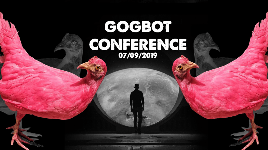 Visual of The GOGBOT Conference 2019 is your guide to biotech futures