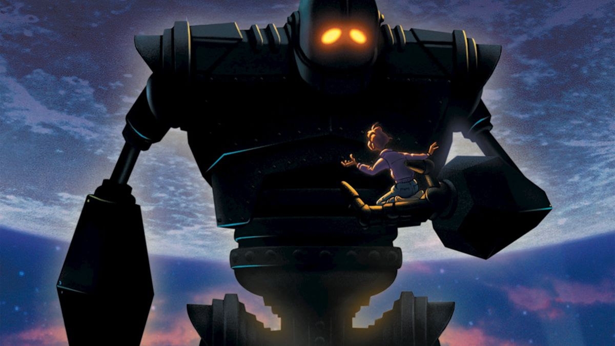Visual of How a giant robot learns its true nature in 'The Iron Giant'
