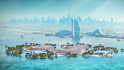 Visual of Dubai will soon house the world's largest artificial coral reef