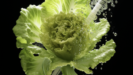 Visual of We can now grow insulin from lettuce