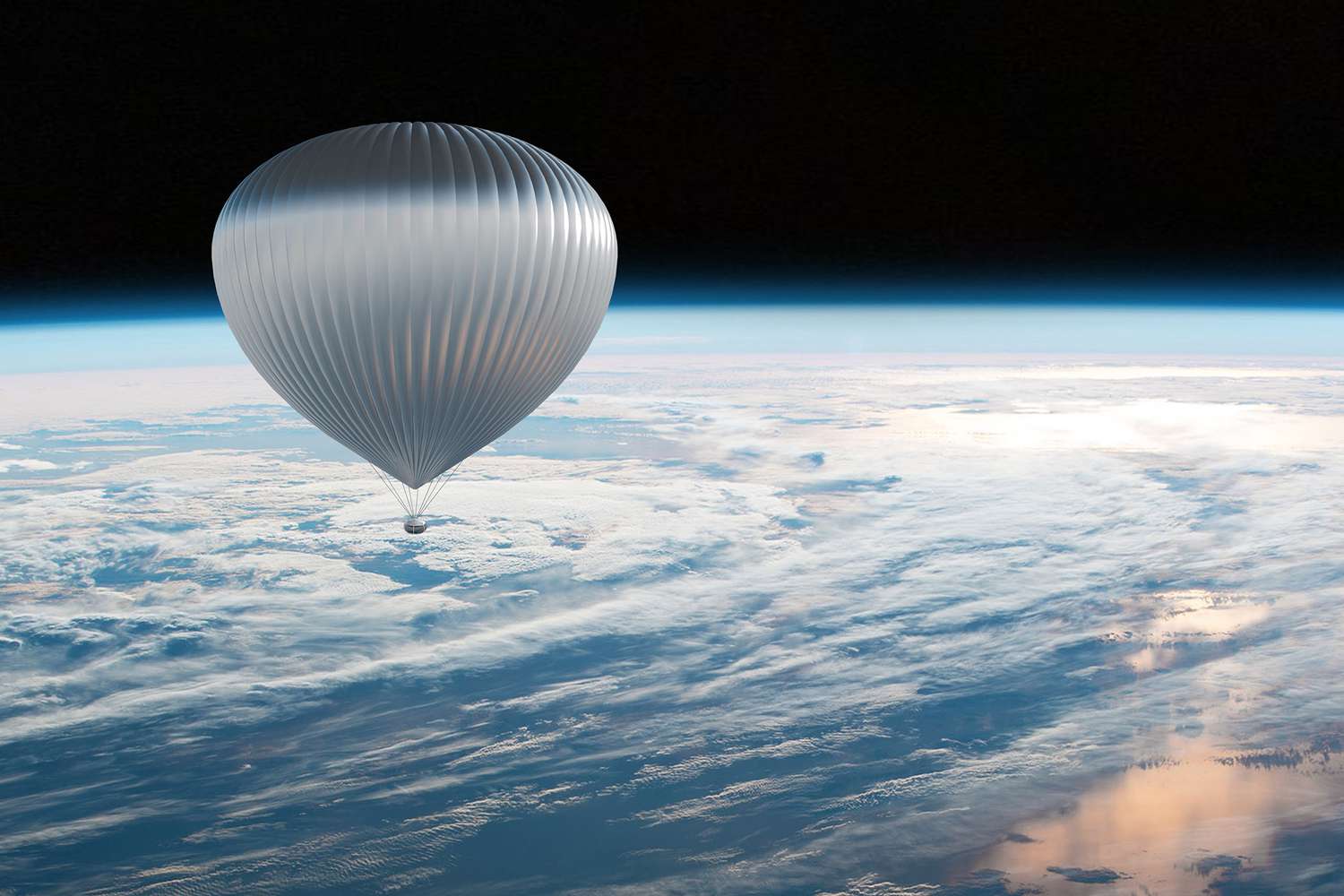 Visual of Soon you can have dinner in space in a low-carbon balloon (if you're rich)
